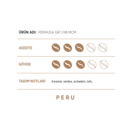 FACTORY WHOLESALE FILTER COFFEE PERU – PERHUSA GR1 HB MCM 250G